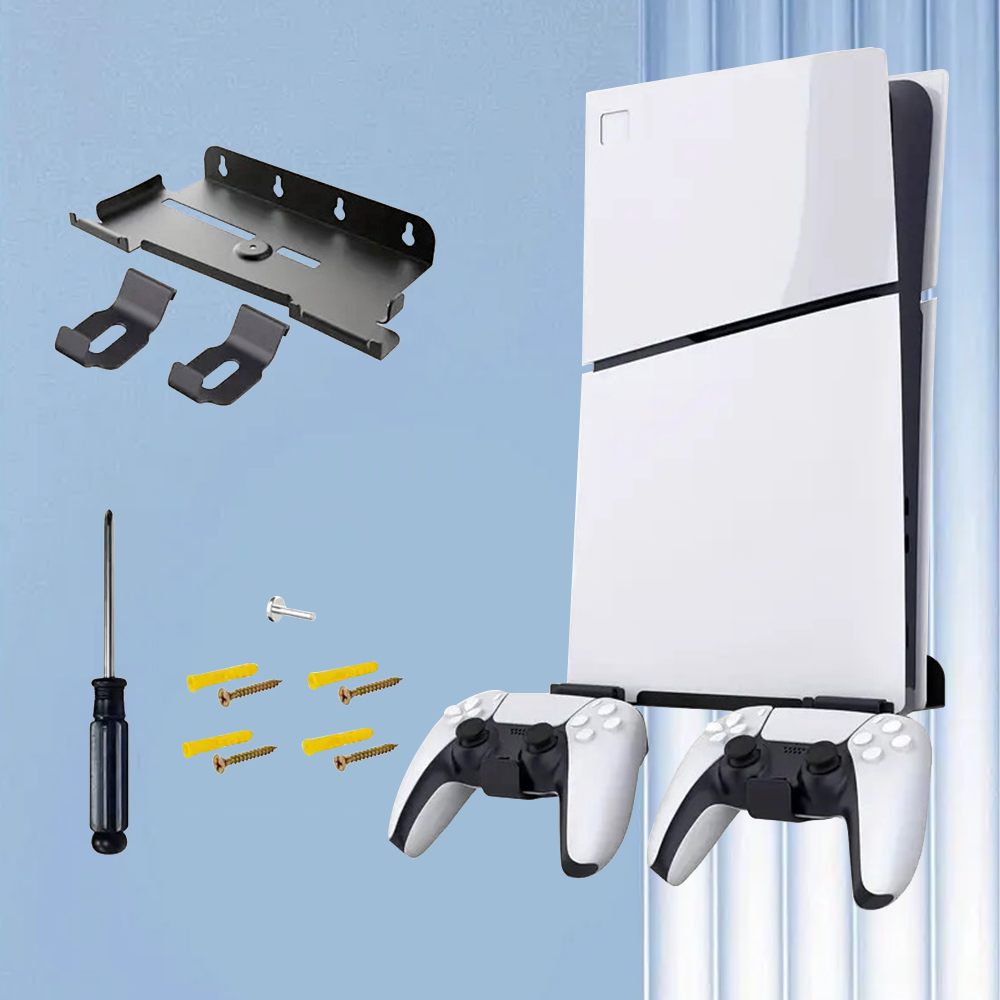 Esports Gaming Controller - Steel vertical wall bracket kit with