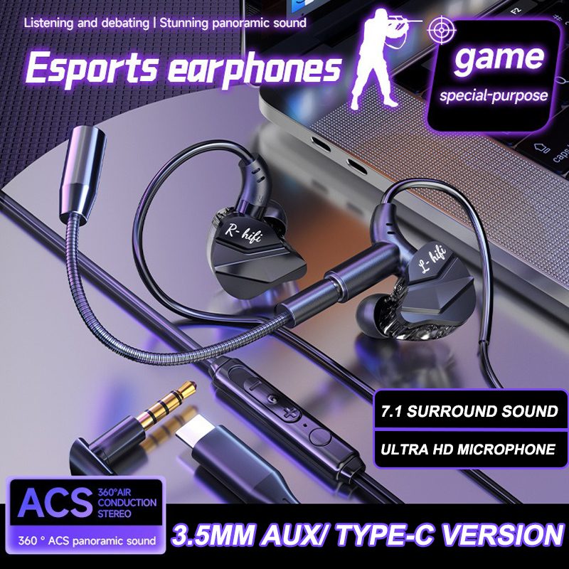 Esports Gaming Phone - E-Sports Gaming Headset 7.1 Surround Sound