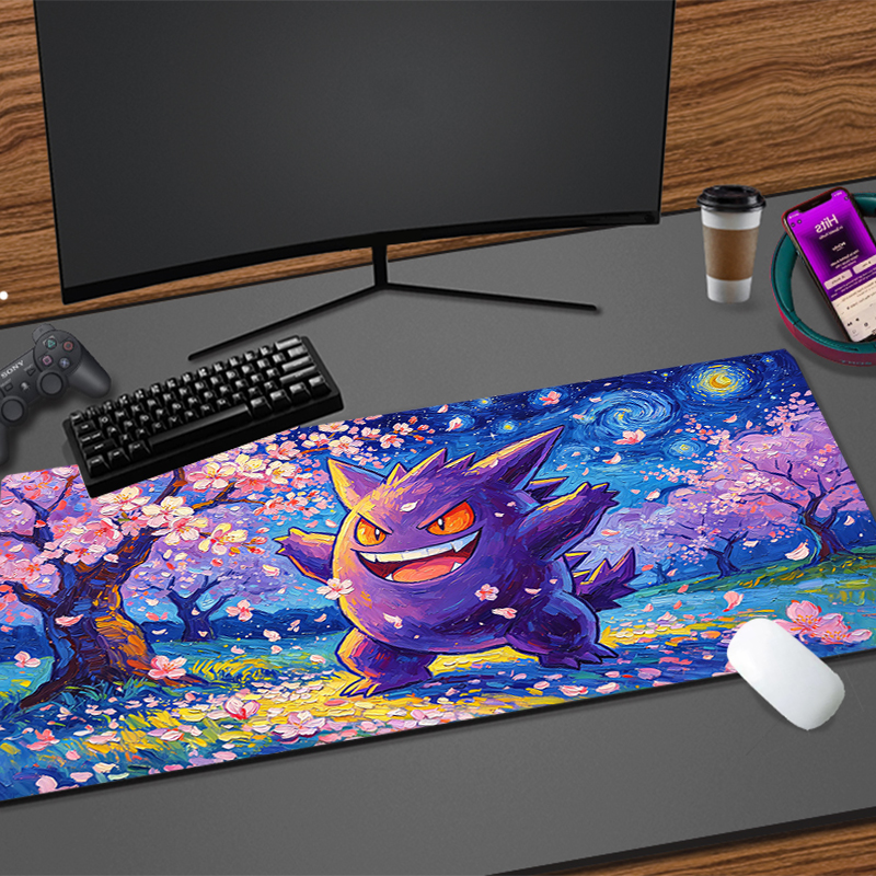 Keyboard Tenkeyless - Big E-sports Mouse Pad Pokemon Pikachu
