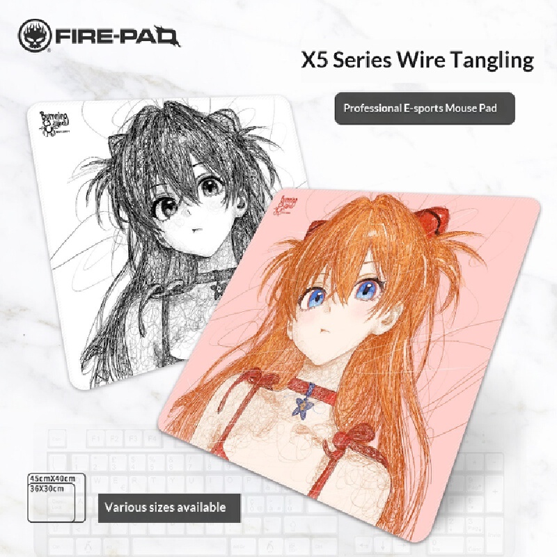 Esports Gaming Mice - Game Anime Mouse Pad X5 Asuka