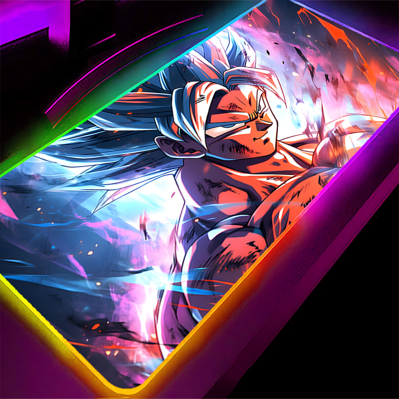 Esports Gaming Mousepad - RGB Mouse pad Dragon Ball Trunks