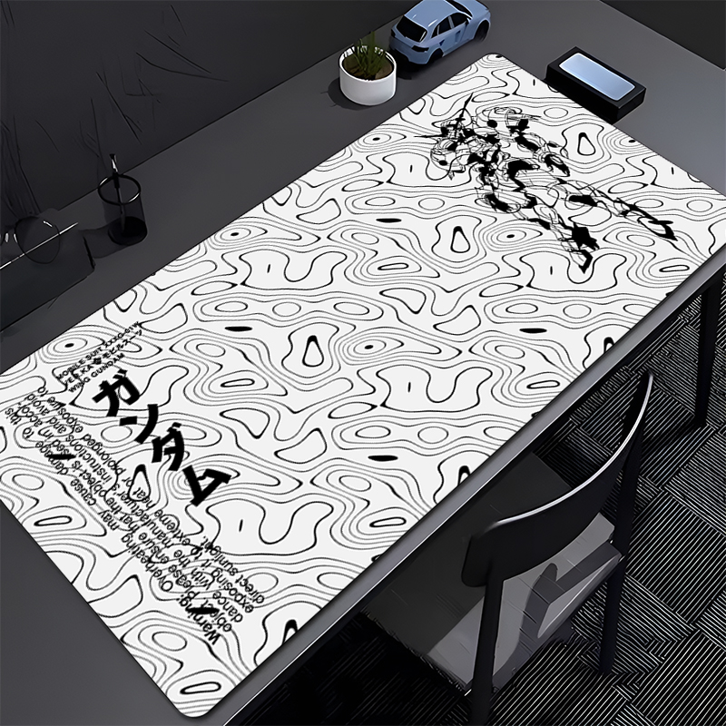 Esports Gaming Cabinet - Black and white Mouse pad gaming