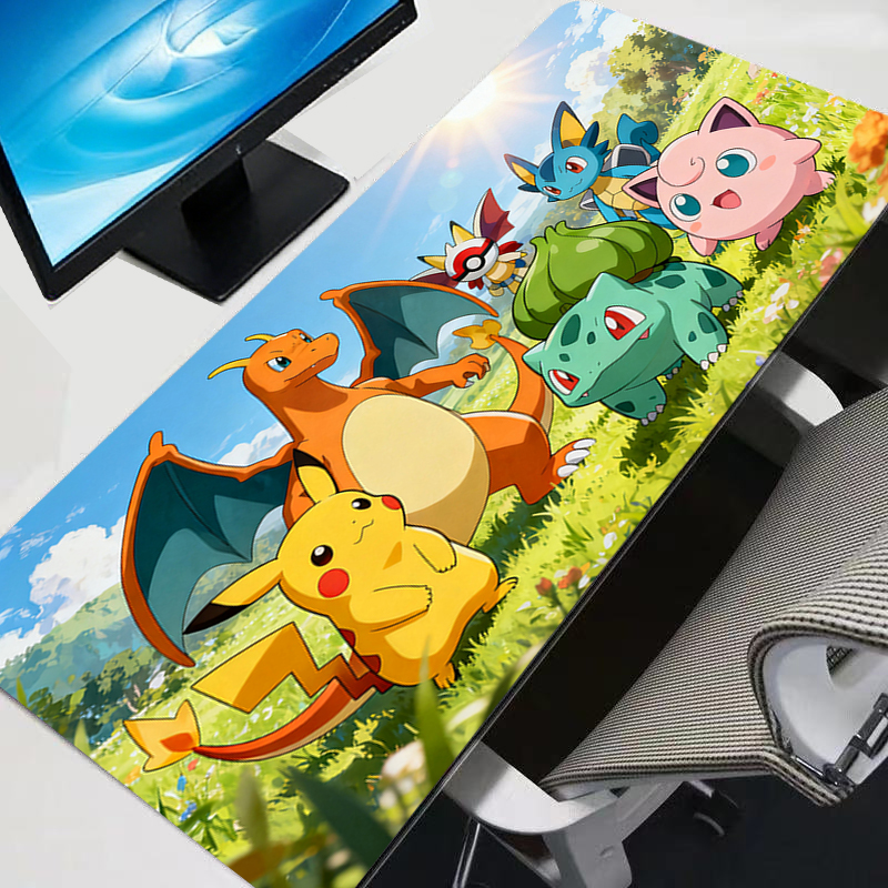 Esports Gaming Mousepad - Mouse Pad Gamers Pokemon Pikachu XXL