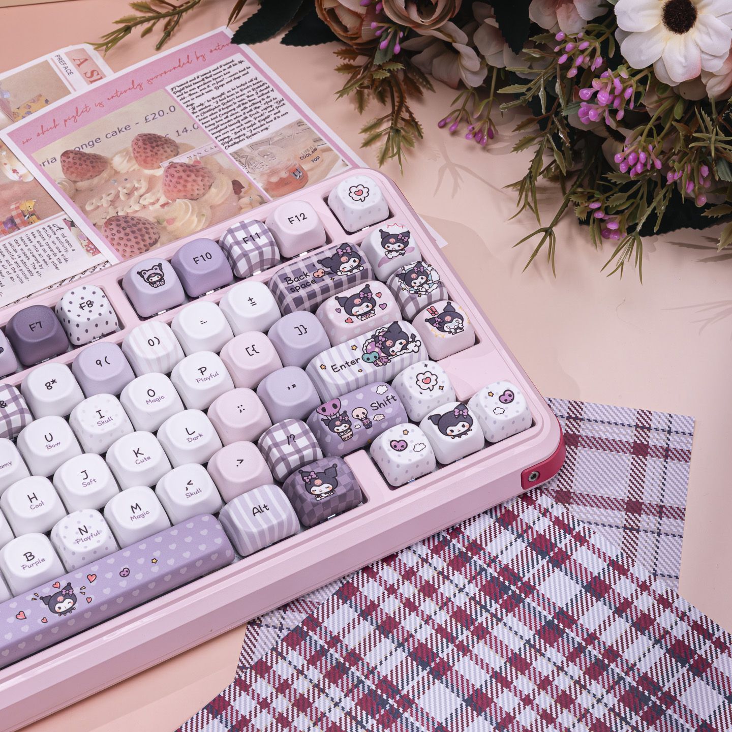 Anime Sanrio Kunomi Diary Girl – Keyboard Tenkeyless Bewertung und Preis