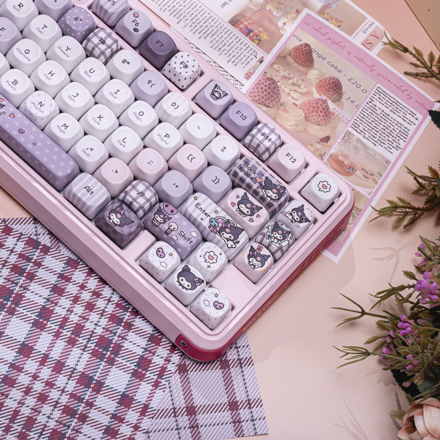 Anime Sanrio Kunomi Diary Girl – Keyboard Tenkeyless Bewertung und Preis