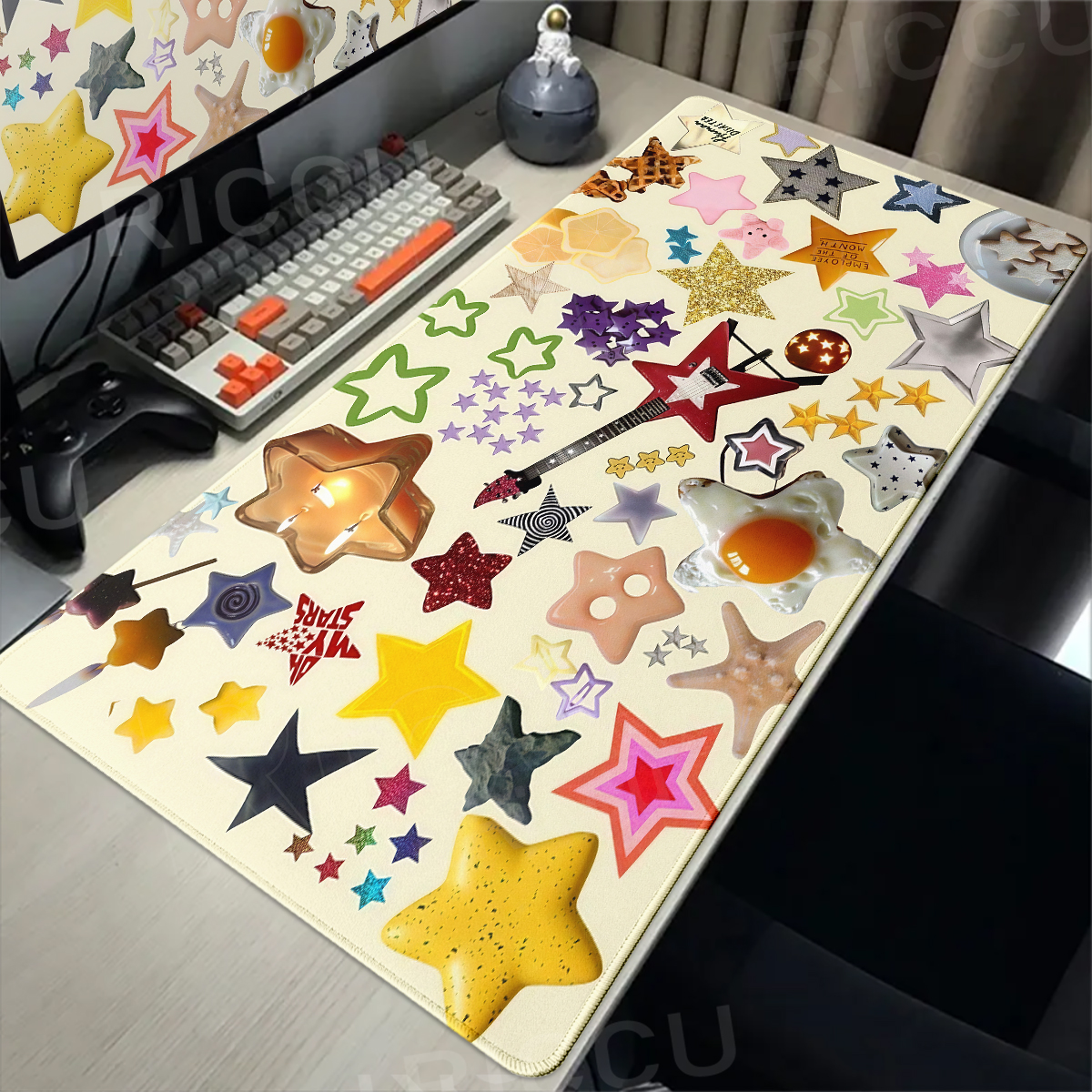 Star Grey Marble Large Mousepa – Esports Gaming Cabinet Bewertung und Preis
