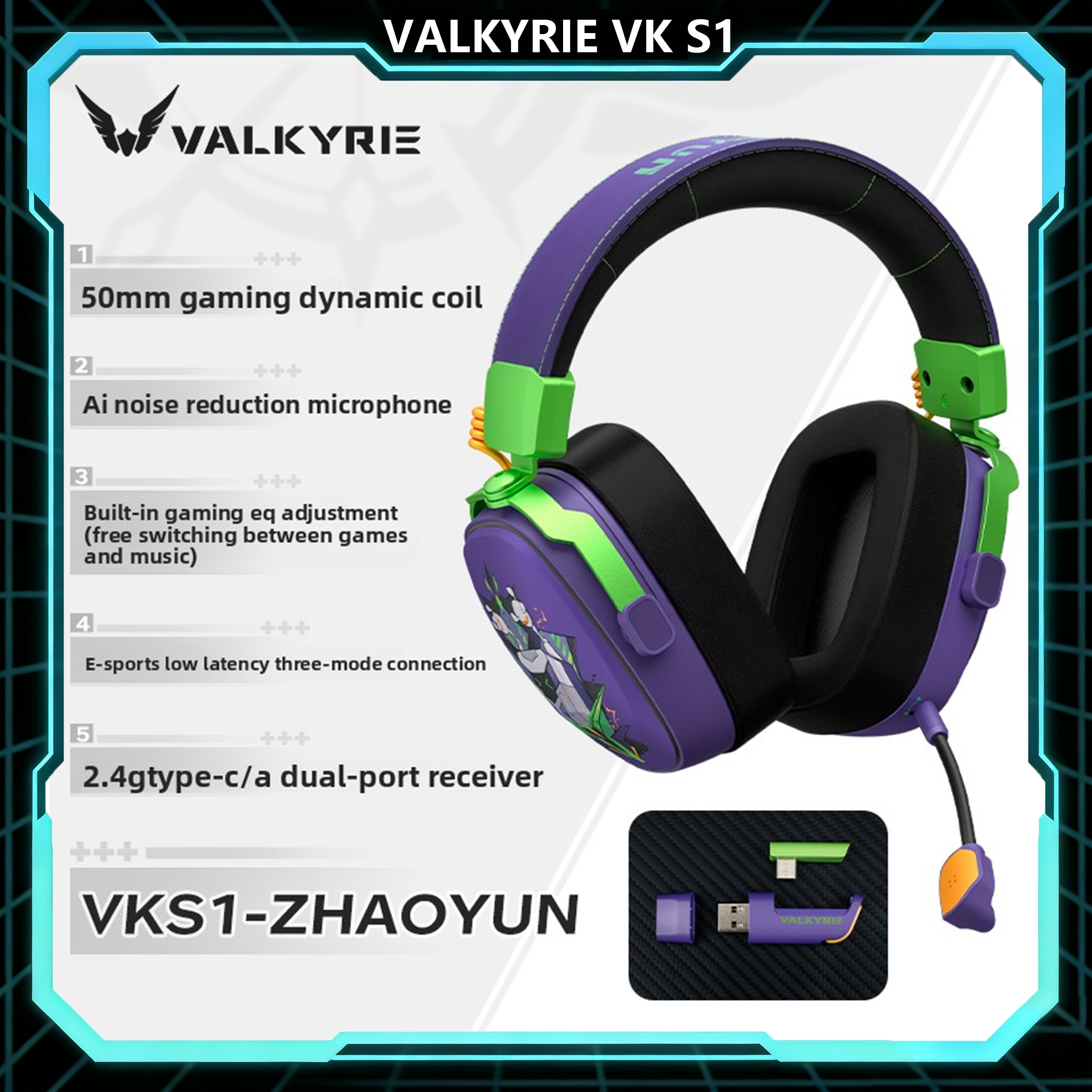 VALKYRIE VKS1 Gaming Headphone – Esports Gaming Phone Bewertung und Preis