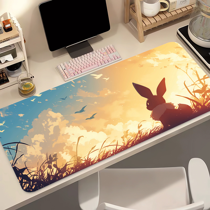Anime Mouse Pad Pokemon Eevee  – Esports Gaming Mousepad Bewertung und Preis