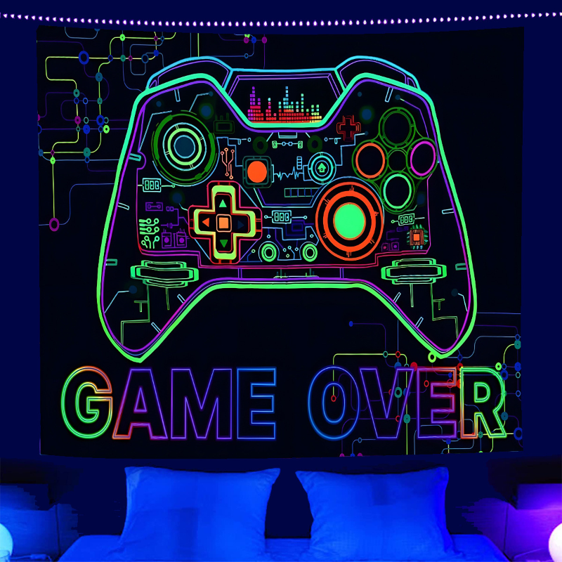VIKAMA Gaming Tapestry Neon Ga – Esports Gaming Controller Bewertung und Preis