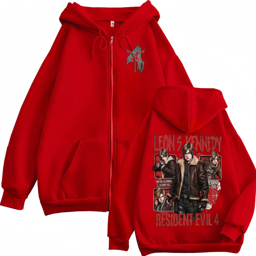 Leon Kennedy Zip Up Hoodie Res – Esports Gaming Jacket Bewertung und Preis