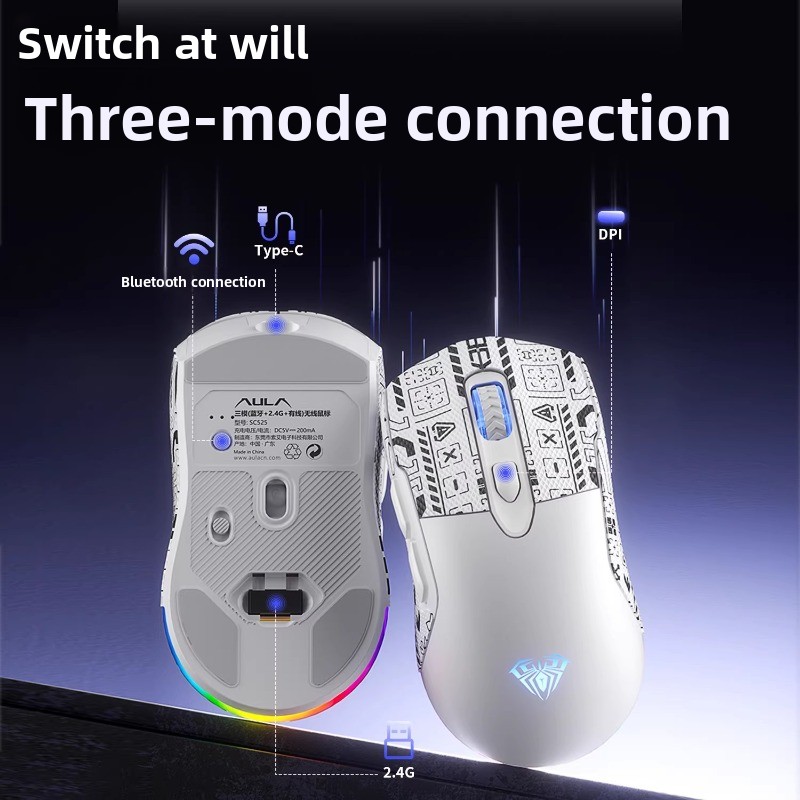 AULA SC525 Wireless Bluetooth  – Esports Gaming Business Bewertung und Preis