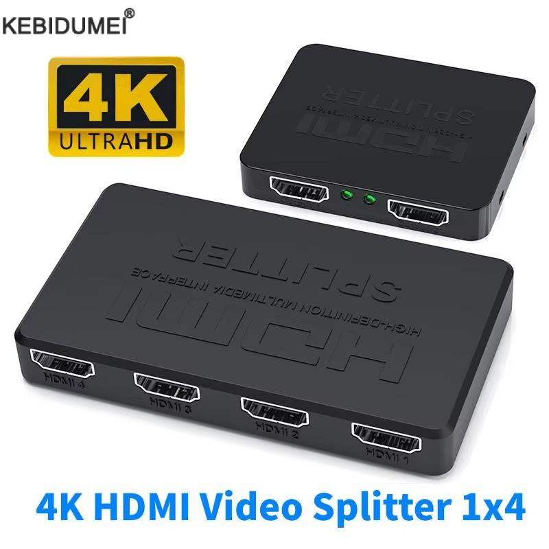 1 in 4 Out HDMI Splitter HD 4K – Esports Gaming Hub Bewertung und Preis