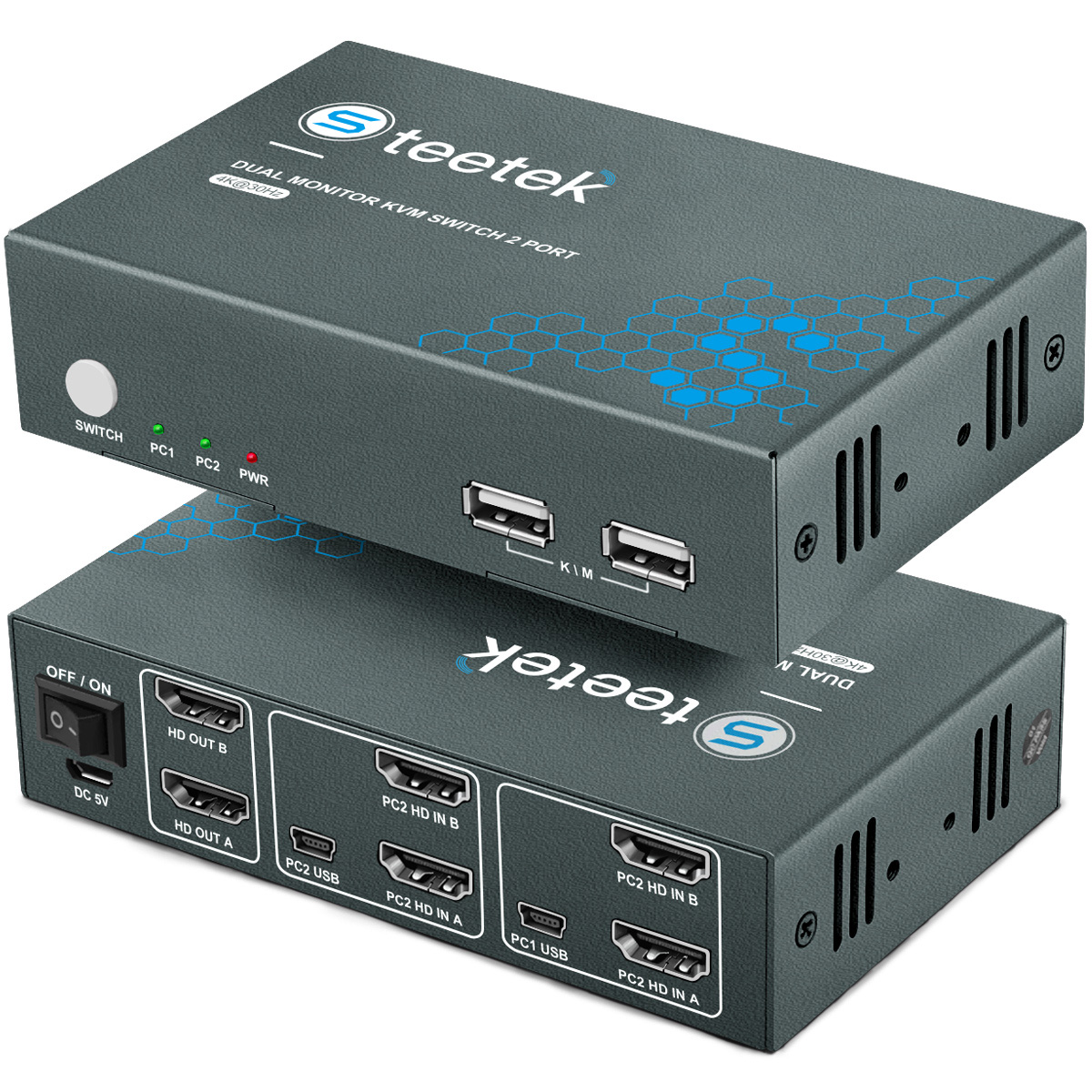 PWAY USB KVM Switch HDMI Split – Esports Gaming Hub Bewertung und Preis