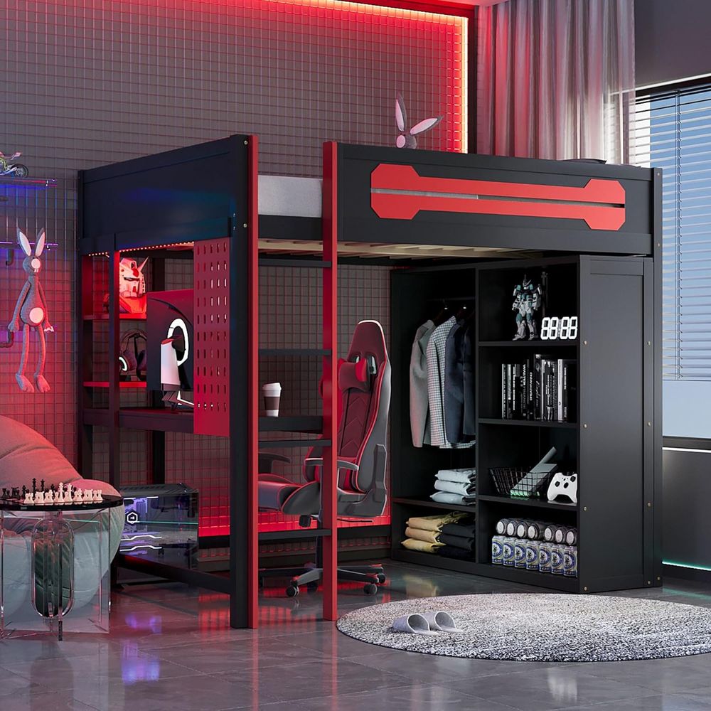 Wood ull Size Gaming Lot Bed w – Esports Gaming Bed Bewertung und Preis