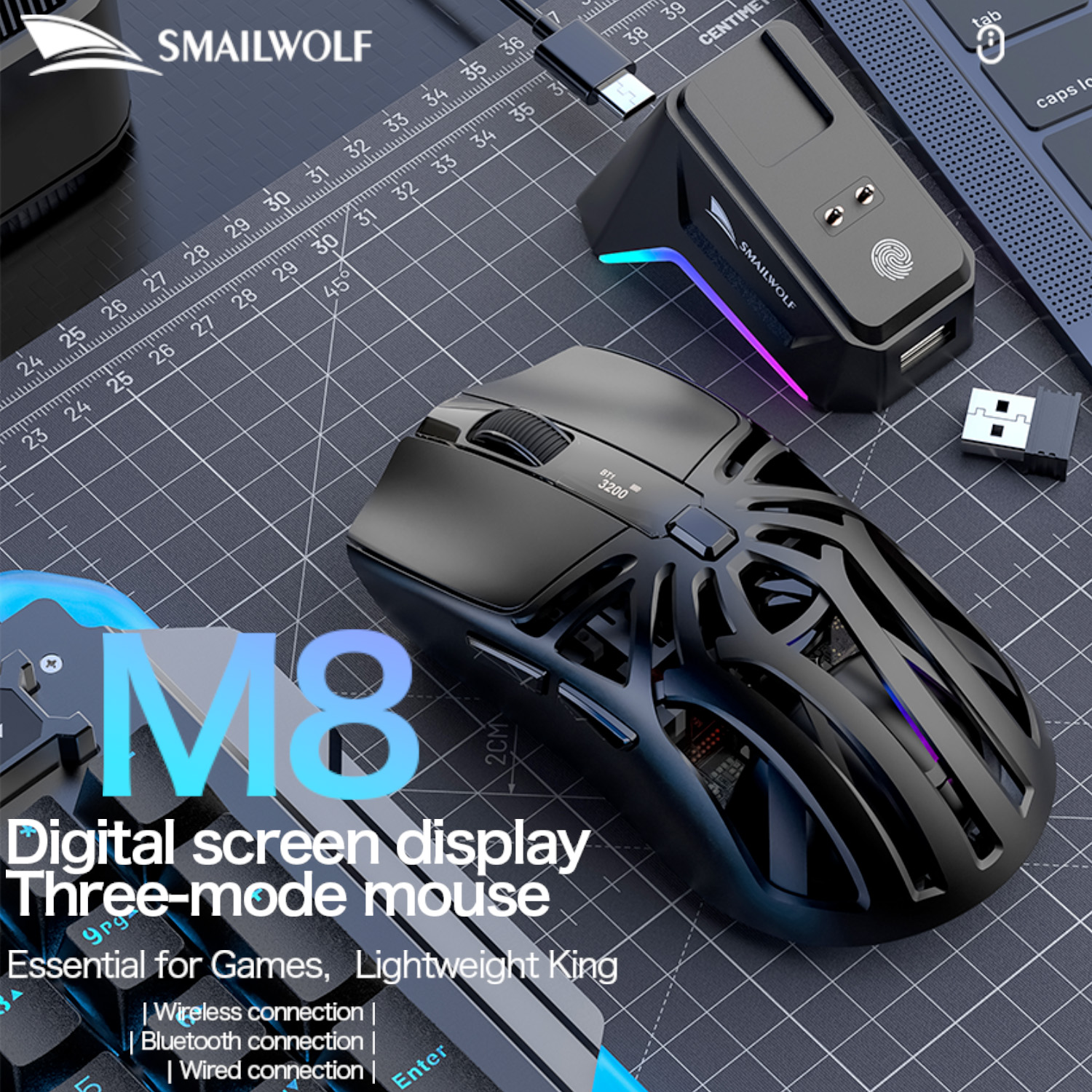 SMAILWOLF M8 Bluetooth three-m – Esports Gaming Laptop Bewertung und Preis