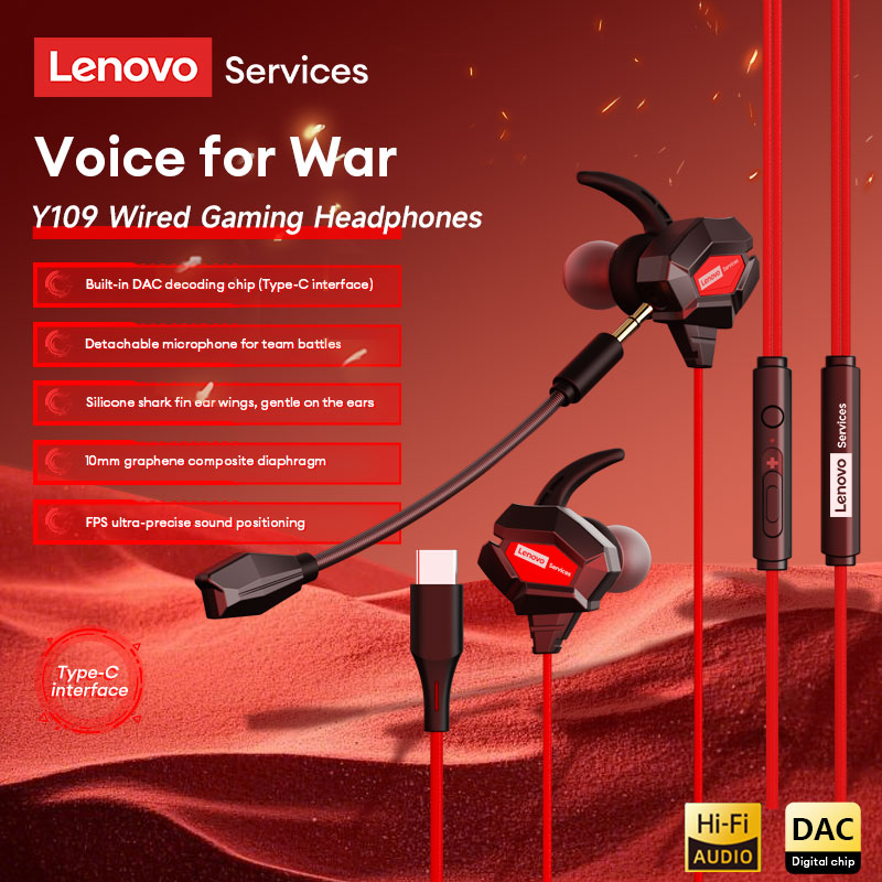 Lenovo Y109 Wired Gaming Heads – Esports Gaming Phone Bewertung und Preis