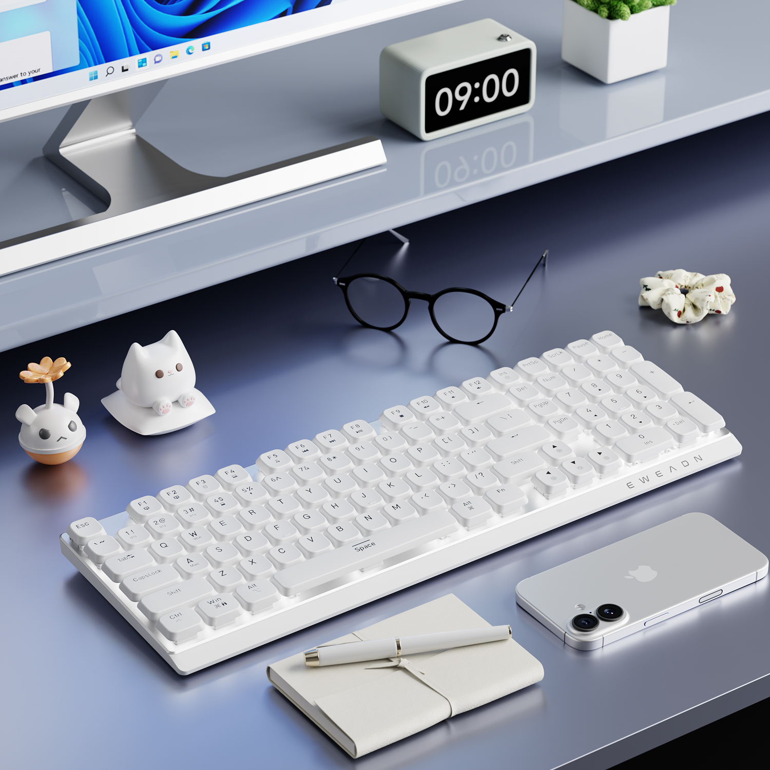EWEADN Wireless Low-Profile Me – Gaming Esports Esports Bewertung und Preis