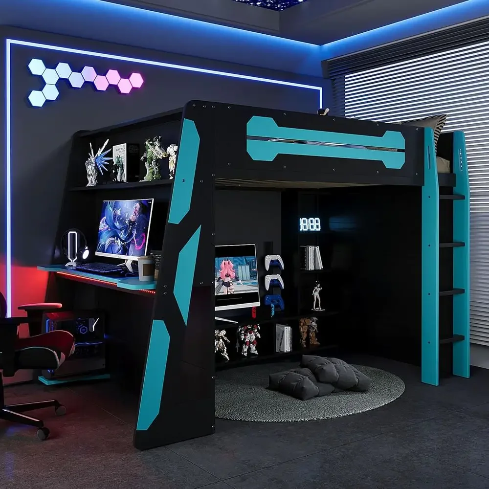 Customizable Large Wood Gaming – Esports Gaming Bed Bewertung und Preis
