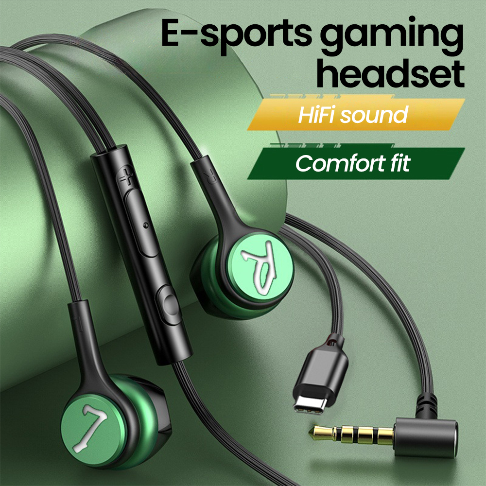 DAC Type-C/3.5mm Wired Headpho – Esports Gaming Phone Bewertung und Preis
